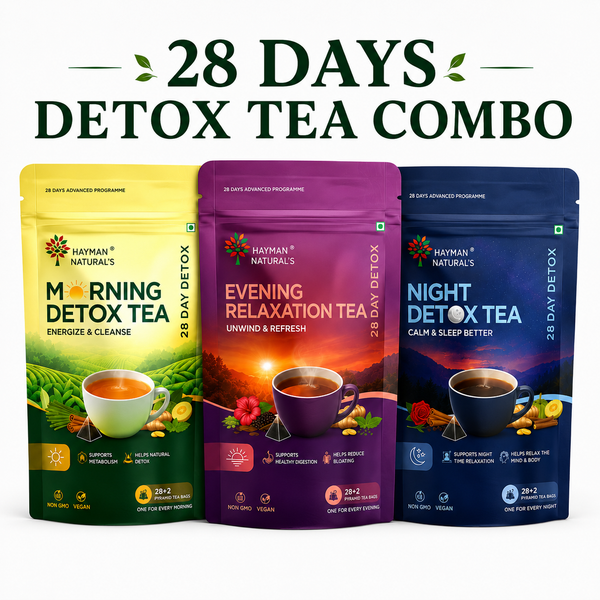 28 Days Detox Tea 1 Month Package (90 Pyramid Tea Bags)