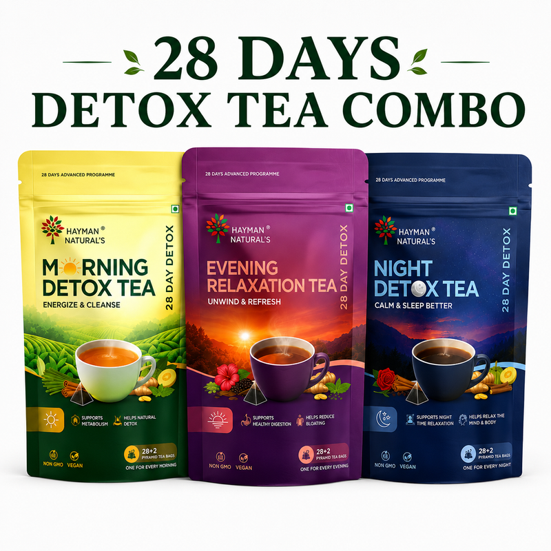 28 Days Detox Tea 1 Month Package (90 Pyramid Tea Bags)