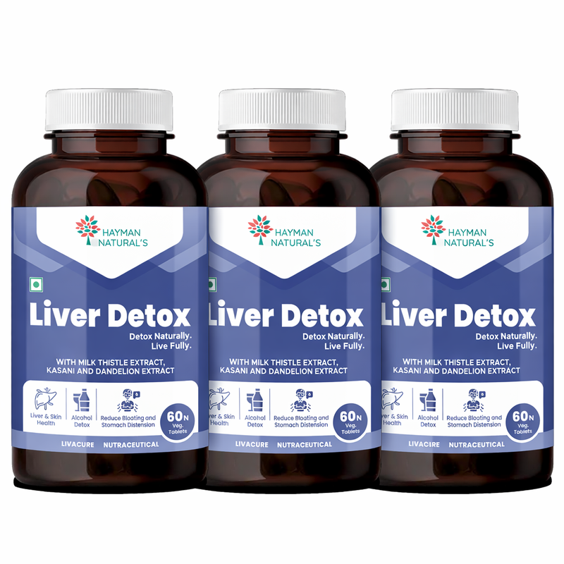 Liver Detox Tablets (100% Herbal No Side Effect)