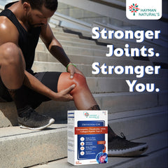 Hayman Natural's Glucosamine Tablets for Joint Support with Collagen, Glucosamine Chondroitin & MSM | Supports Joint Cartilage, Muscle Health & Joint Pain Relief-30 Tablets