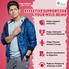 Hayman Natural's PCOD & PCOS Relief Herbal Tea-30 Pyramid Tea Bags,Hormonal Balance & Women’s Wellness Tea