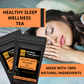 Hayman Natural's Healthy Sleep Wellness Tea for Sleep, Stress,Relaxation and Anxiety