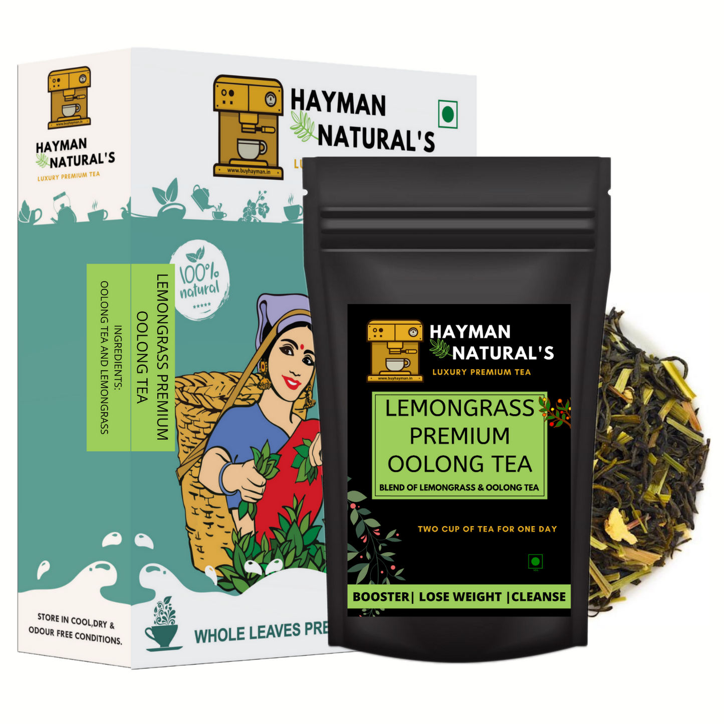 Hayman Natural's Organic Lemongrass Oolong Tea